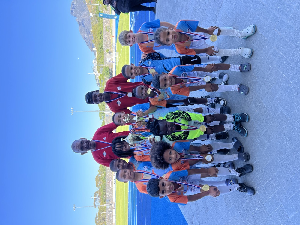 Rising Stars young players on the pitch